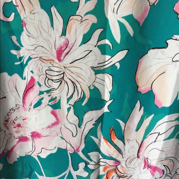 Label RACHEL Rachel Roy Floral Top - Picture 2 of 7